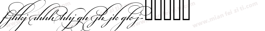 Mogul Bickham Script Two字体转换